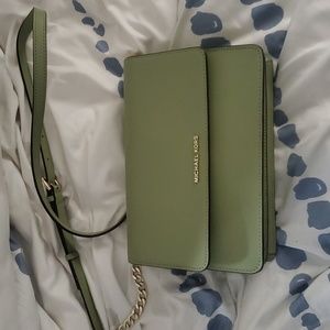Light Green Michael Kors purse